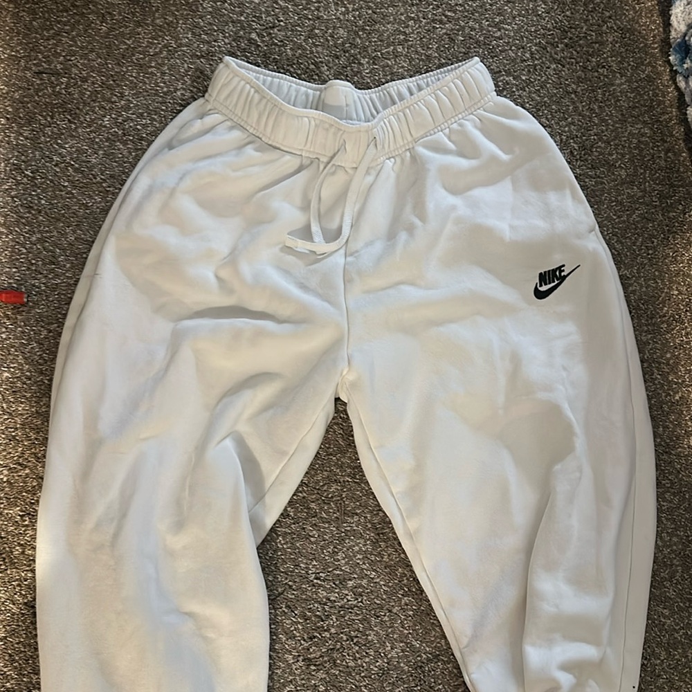 Nike white XS sweatpants